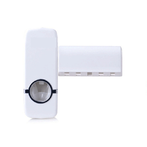 Wholesale Factory New Arrival Bathroom Wall Mounted <b>Toothpaste</b> <b>Squeezer</b> Automatic Dispenser Set - Product Image 4