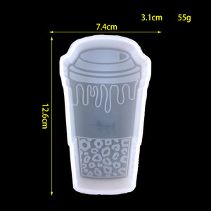 Moules de coulée en résine faits à la main pour bricolage ornements décoratifs Ins Style Silicone Drinkware bougie parfumée moule 2836 - Product Image 1