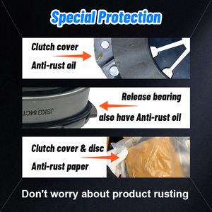 Juego de cubierta de disco de embrague de fabricante automático Kit de embrague de fricción de transmisión 41300-02900 41300-02905 1600100K0000 1600200K0000 - Product Image 2