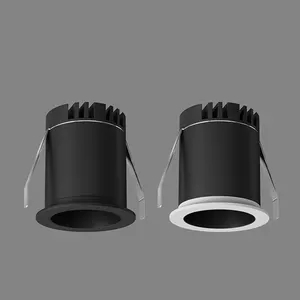 Led tazza di alluminio luce 1w 2w 3w diametro 50mm gu 10 led spot light >40000 ore di durata led cup light