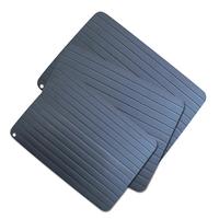 Kwang Hsieh FDA aliments congelés plateau de dégivrage rapide plaque de décongélation noir Laser métal outils boîte Logo Surface emballage moulé sous pression couleur Eco