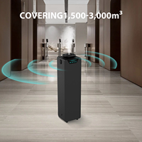 Diffuseur de parfum commercial sur pied grande capacité pour hall d'hôtel, désodorisant sans eau, machine de diffusion de parfum