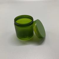 Récipient pour pot cosmétique de luxe personnalisé à double pont 200ml en plastique en verre pour les soins de la peau pots de crème en mousse vides pour le visage avec couvercle