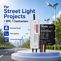 Contrôleur de charge solaire Sukite AUTO MPPT Boost 3260 3.2V 60W 30A pour éclairage public à énergie solaire avec capteur pour projet d'éclairage de rue