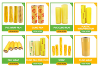 Film étirable d'emballage en PVC avec grand prix Film d'emballage en plastique PVC de qualité alimentaire en PVC avec grand prix