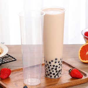 Tasse en plastique PP injecté en forme de U pour thé <span class=keywords><strong>Bubble</strong></span> Boba à vendre directement d'usine - Product Image 4