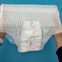 Culottes menstruelles jetables pour flux abondant, idéales pour les voyages d'affaires