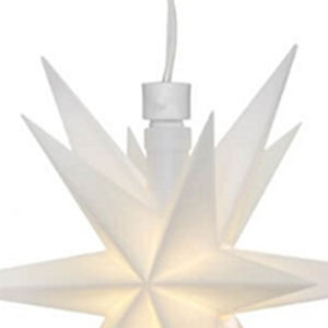 Estrella de Navidad, 1 LED blanco cálido, con transformador, diámetro 120 (9019636185) - Product Image 2