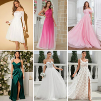 Robes décontractées élégantes pour femmes, col halter, sans bretelles, silhouette asymétrique, respirantes, vintage, en Spandex/Modal, été, personnalisées