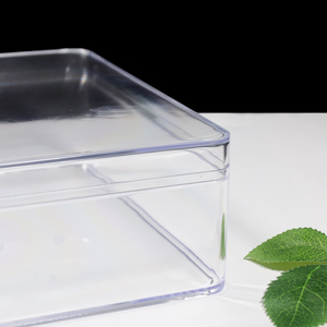 Caja para Tiramisú Grande, Transparente, <span class=keywords><strong>de</strong></span> Plástico PS <span class=keywords><strong>de</strong></span> Grado Alimenticio, Contenedor para Postres con Tapa Extraíble para Empacar Pasteles y Caja <span class=keywords><strong>de</strong></span> Regalo - Product Image 4