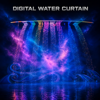 Cortina de Agua Digital Profesional para Exteriores, Programable, con Música LED, para Proyectos de Paisajismo, Suministro B2B Directo de Fábrica
