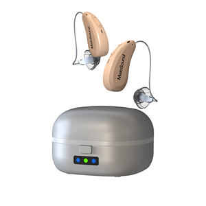 Apparecchio Acustico Digitale Ricaricabile Melosound Muse 3200PR RIC con 32 Canali e Durata Batteria di 16+ Ore per Non Udenti - Product Image 3