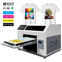 Machine d'impression DTG mobile à code QR, format A3, pour t-shirts, imprimante textile numérique DIY pour magasins de vêtements – Meilleures ventes