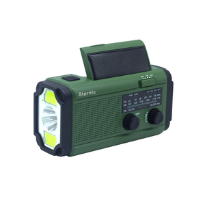 New Design 4000Mah Power Bank Portable AM FM <strong>WB</strong> 3 Band Radio Weather Solar Powered Emergency Hand Crank Solar Dynamo Radio - Product Image 2