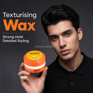 Cire coiffante pour hommes 150ml, tenue forte 24H, contrôle de la texture, brillance naturelle, recoiffage facile pour barbier et salon, vente en gros - Product Image 3