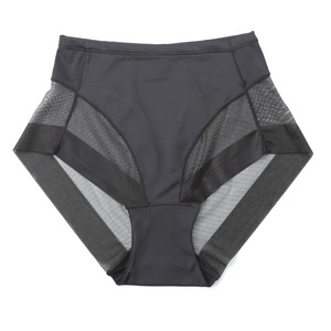Ropa interior femenina <span class=keywords><strong>de</strong></span> cintura media, sexy, transparente, <span class=keywords><strong>de</strong></span> malla, cómoda, <span class=keywords><strong>de</strong></span> seda helada, para mujeres africanas, talla grande - Product Image 2