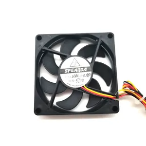 Factory Supply 80x80x15mm 80mm 8015 mini 12v 18v 24v high air flow rice cooker dc brushless small axial cooling fan
