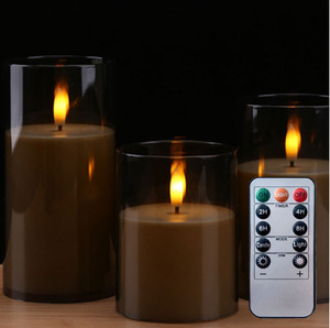 Wholesale <b>Lights</b> Electronic Candles LED Candle Decorationscandles Complete Set of Remote Control <b>Timers</b> Christmas and Wedding - Product Image 6