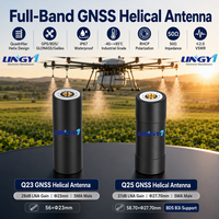 Kit Receptor GNSS RTK UM982, Receptor Multifrecuencia de Constelación Completa con 2 Antenas Helicoidales de Banda Completa y Cables de Extensión
