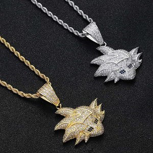 Colgante de Lujo con Moissanita y Plata de Ley 925, Joyería de Moda Hip Hop Unisex, Amuleto, Regalo para Fiestas, Accesorio - Product Image 2
