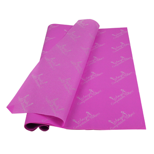 Carta Velina con Fiocchi Rosa Stampa a Colori Carta da Regalo Personalizzata con Logo - Product Image 4