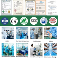 Lem Perekat Bulu Mata Private Label Tahan Air Daya Rekat Kuat 2-3 Minggu Lem Bulu Mata DIY Kleber Lem Ekstensi Bulu Mata Cluster