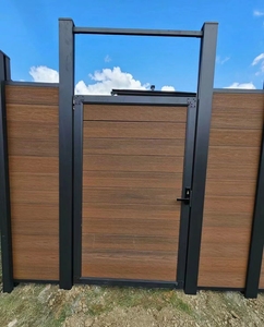Ngoài trời PVC WPC Composite Panel hàng rào Panel tường bên ngoài tường trang trí nội thất, WPC Panel tường, - Product Image 4