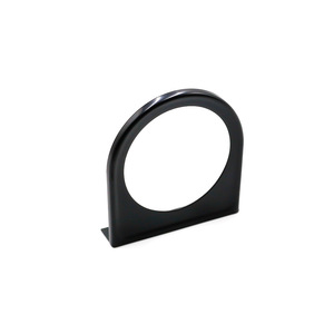 Support de tableau de bord de voiture à trou unique en fer noir 52 mm, accessoire de support de tableau de bord à trou unique pour voitures, vente chaude - Product Image 1
