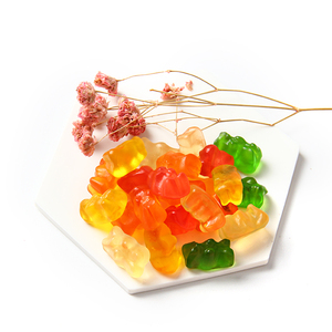 Biochalth Halal GMPハッピーグミキャンディー用ビタミン<span class=keywords><strong>D</strong></span>サフランエキス大人用チューラブルサプリメント付きムードバランスサポート - Product Image 3