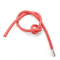 Cables Eléctricos de Silicona Zhongshuang de Alta Temperatura 200, 12/14/16/20AWG, Cable de Cobre Suave de 600V, Uso Industrial y Automotriz, en Rollo