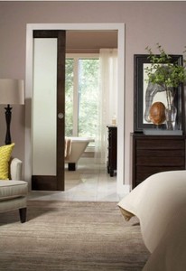 WEKIS - Juego de Herrajes Deslizantes Invisibles para Puertas Interiores, para Puertas de Madera y Vidrio, Fácil Instalación con Tornillos - Product Image 4