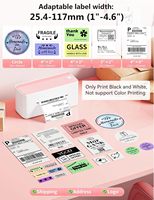 Imprimante d'étiquettes thermiques Phomemo, 241BT 4X6 Imprimante d'étiquettes d'expédition sans fil pour les petites entreprises
