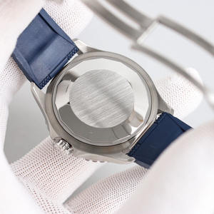 Montre mécanique automatique unisexe de luxe rétro avec boîtier en acier inoxydable, cristal saphir bleu, mode sport de luxe - Product Image 4