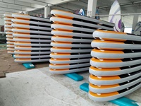 Planche de paddle gonflable personnalisée avec soudure à chaud pour le surf aquatique