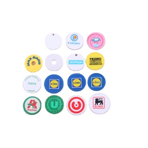 Promotion bon marché logo <span class=keywords><strong>personnalisé</strong></span> panier jetons pièces <span class=keywords><strong>de</strong></span> monnaie puces personnalisées - Product Image 5