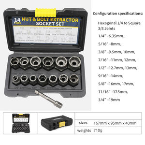 Tornillos de Acero Antirrobo Especiales, Antideslizantes, <span class=keywords><strong>Anti</strong></span>-espiral, Extractor de Pernos con Dientes Rotos por Óxido, Herramienta para Vehículos - Product Image 6