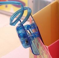 Lampada da lettura portatile mini con clip, braccio flessibile da 5 cm, in plastica, per comodino, studio, viaggi e lettura