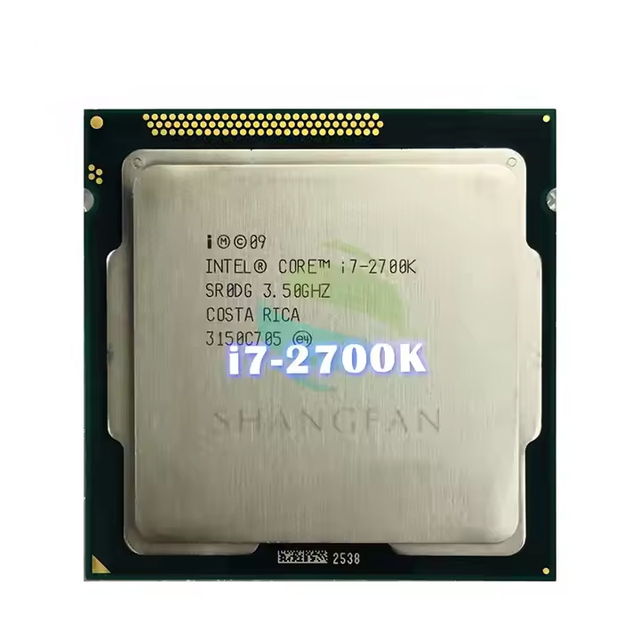 For Intel Core I7-2700K I7 2700K 3.5 GHz Quad-Core CPU Processor 8M 95W LGA 1155