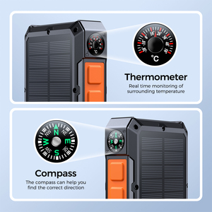Batterie solaire haute capacité 35W, charge rapide 3 en 1 sans fil pour <span class=keywords><strong>téléphone</strong></span>, écouteurs et montre connectée - Product Image 4
