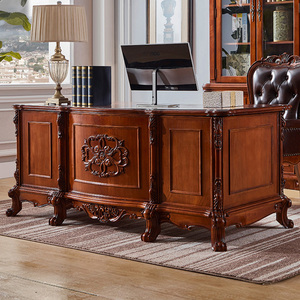 Muebles de Oficina de Lujo para Jefes, Muebles de Vestíbulo de Hotel, Muebles de Oficina para el Hogar de Estilo Europeo Antiguo para Presidentes - Product Image 6