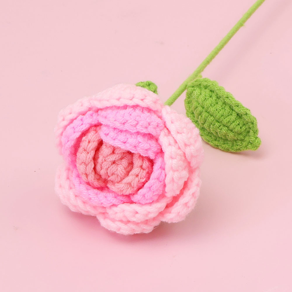Bouquet rose dégradé rose vif-rose