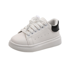 Chaussures décontractées antidérapantes et respirantes pour bébés garçons, couleur blanche, collection automne - Product Image 5