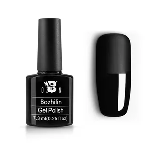 BOZLIN 7.3ml Clear Color Non Wipe Quickly Dry Soak Off UV LED Nail Varnish Velvet Matte Gel Top Coat