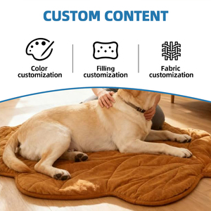 SUREWALHOME Maple-Leaf Shaped Pet <strong>Mat</strong>, <strong>Heating</strong> Warm Bed Pad Cat Floor Cover <strong>Mat</strong> Waterproof Dog Blanket Pad for <strong>Puppy</strong> and Cat - Product Image 6