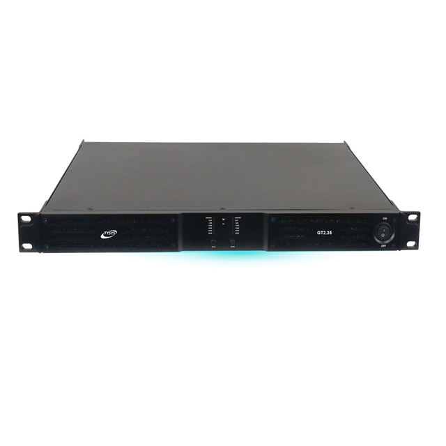 High Power Stereo Amplifier 2x8600W Excellent Sound Light Weight Digital Amplifier for Tour, Bass, Disco. and High-end Clubs