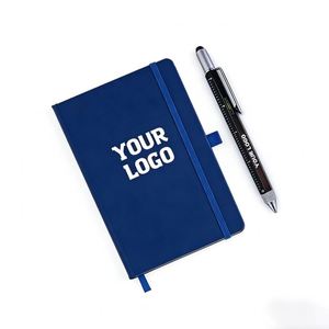 Carnet en cuir A6 à couverture rigide personnalisable avec logo, idéal pour les cadeaux promotionnels d'entreprise – Vente en gros - Product Image 1