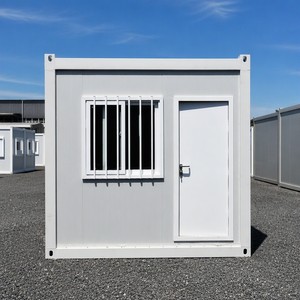 Structure en acier léger préfabriquée à deux étages, maison préfabriquée en forme de A, villa modulaire en conteneur avec installation rapide - Product Image 1