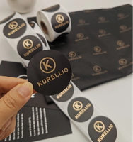 Étiquettes autocollantes en vinyle amovibles, imperméables et faciles à décoller, personnalisées, pour bocaux en plastique, savon liquide, papier toilette