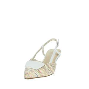 Scarpe con Tacco Slingback da Donna Marco Tozzi Bianco Beige 2-29503-44 Punta Affusolata - Product Image 6