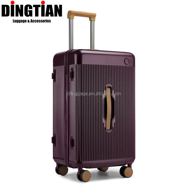 Ultra Light Polycarbonate Hard Shell Suitcase Expandable PC Luggage with Smooth Spinner Wheels Factory Direct Price for Custom